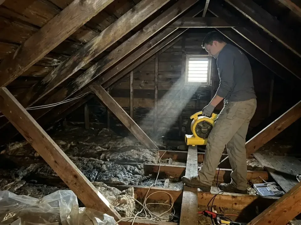 attic-water-damage-drying-proc-007 — frequently asked questions, Emergency Water Extraction & 24/7 Flood Response in Lawrenc…